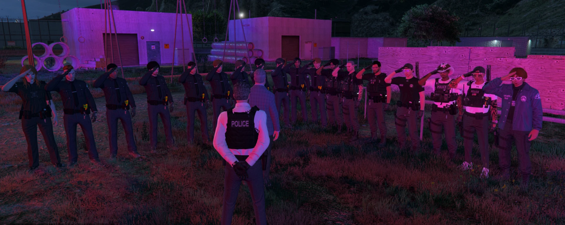 "LSPD" Şefimiz Ve Tecrübeli Kadromuz.
